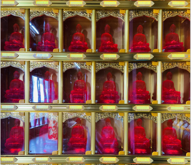 醴陵青云禪寺萬佛墻施工記：師父好評(píng)，是我們前行的動(dòng)力，功德無量！